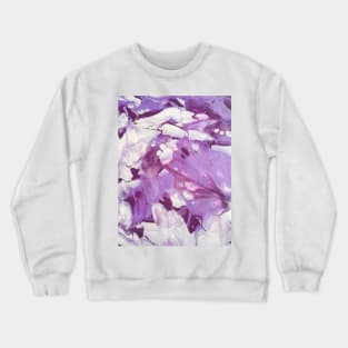 Purple Splash Crewneck Sweatshirt